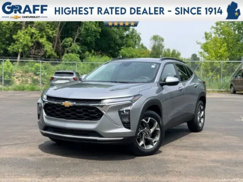 Gray 2025 Chevrolet Trax LT for sale in Davison, MI
