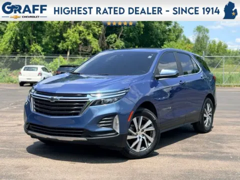 Blue 2024 Chevrolet Equinox LT for sale in Davison, MI