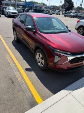 Red 2025 Chevrolet Trax LS for sale in Davison, MI