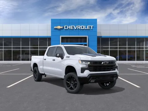 White 2026 Chevrolet Silverado 1500 LT Trail Boss for sale in Davison, MI