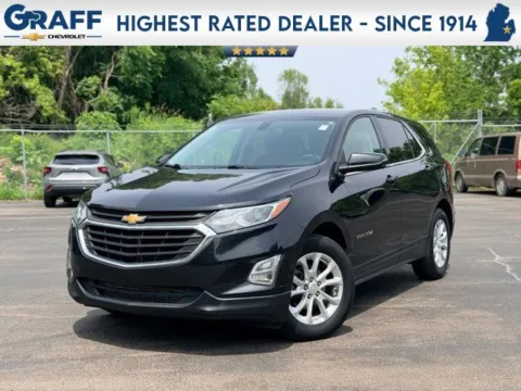 Black 2018 Chevrolet Equinox LT for sale in Davison, MI