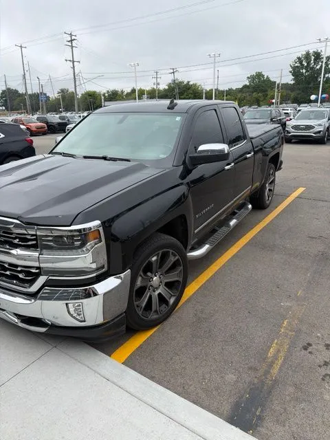Black 2018 Chevrolet Silverado 1500 LTZ for sale in Davison, MI