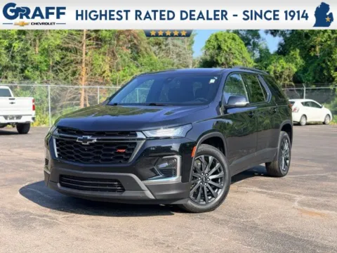 Black 2023 Chevrolet Traverse RS for sale in Davison, MI