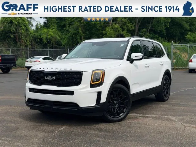 White 2022 Kia Telluride EX for sale in Davison, MI