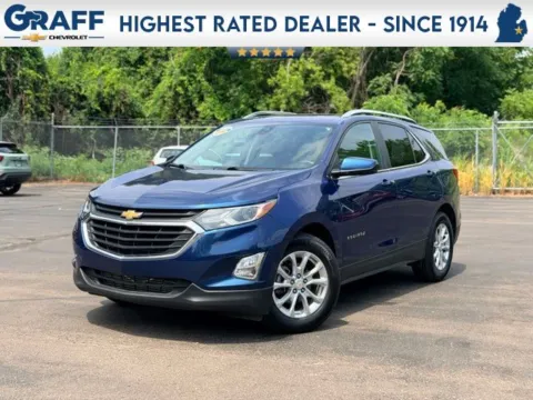 Blue 2021 Chevrolet Equinox LT for sale in Davison, MI