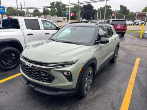 Green 2024 Chevrolet TrailBlazer RS for sale in Davison, MI
