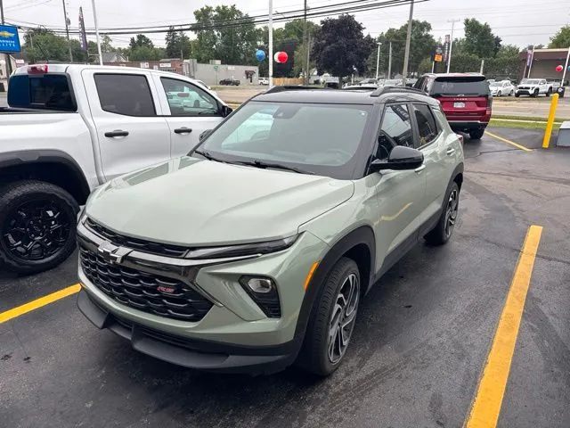 Green 2024 Chevrolet TrailBlazer RS for sale in Davison, MI