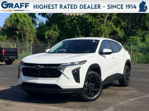 White 2024 Chevrolet Trax LS for sale in Davison, MI