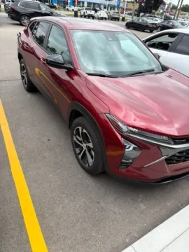 Red 2024 Chevrolet Trax 1RS for sale in Davison, MI