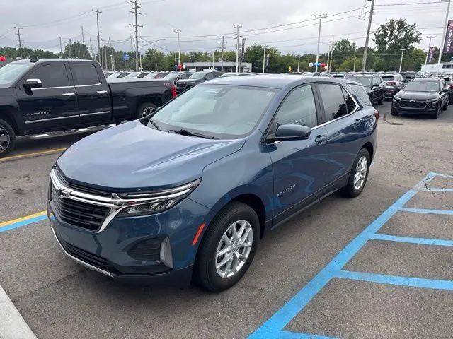 Blue 2024 Chevrolet Equinox LT for sale in Davison, MI