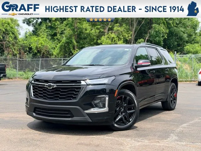Black 2023 Chevrolet Traverse Premier for sale in Davison, MI
