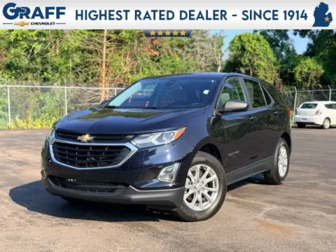 Blue 2020 Chevrolet Equinox LS for sale in Davison, MI