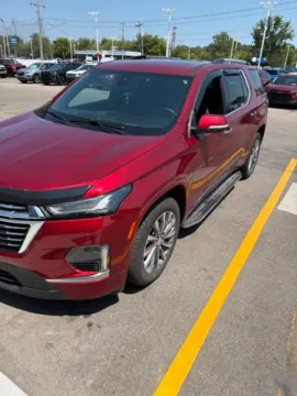 Red 2023 Chevrolet Traverse Premier for sale in Davison, MI