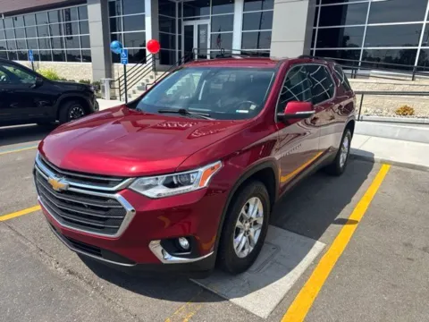 Red 2021 Chevrolet Traverse LT for sale in Davison, MI