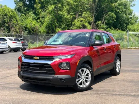 Red 2021 Chevrolet TrailBlazer LS for sale in Davison, MI