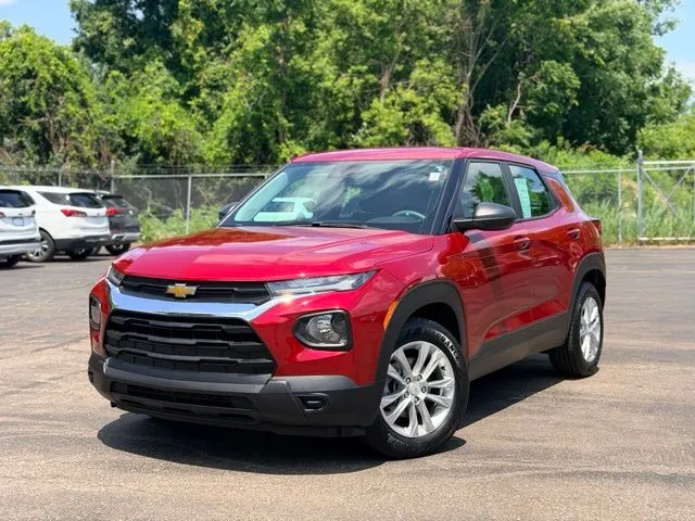 Red 2021 Chevrolet TrailBlazer LS for sale in Davison, MI