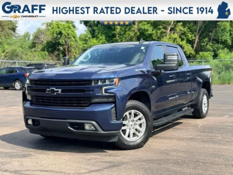 Blue 2021 Chevrolet Silverado 1500 RST for sale in Davison, MI