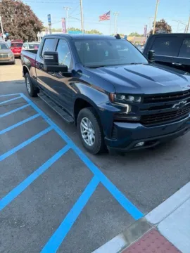 Blue 2021 Chevrolet Silverado 1500 RST for sale in Davison, MI