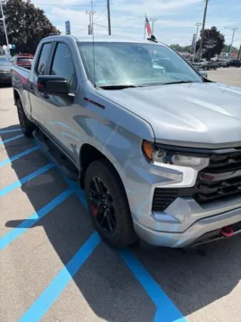 Gray 2024 Chevrolet Silverado 1500 RST for sale in Davison, MI