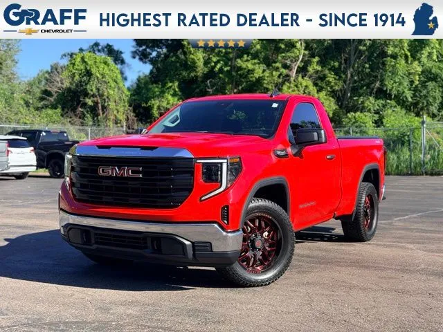 Red 2024 GMC Sierra 1500 Pro for sale in Davison, MI