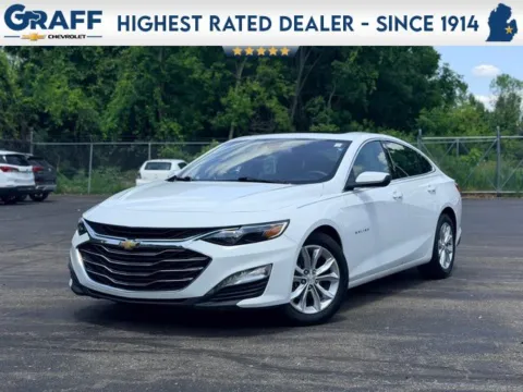 White 2024 Chevrolet Malibu LT for sale in Davison, MI