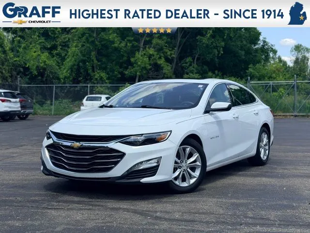 White 2024 Chevrolet Malibu LT for sale in Davison, MI