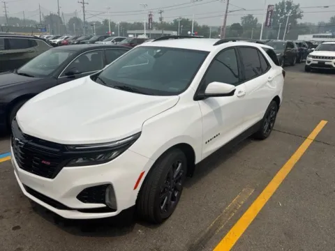 White 2024 Chevrolet Equinox RS for sale in Davison, MI
