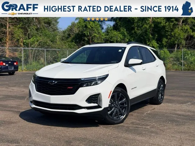 White 2024 Chevrolet Equinox RS for sale in Davison, MI