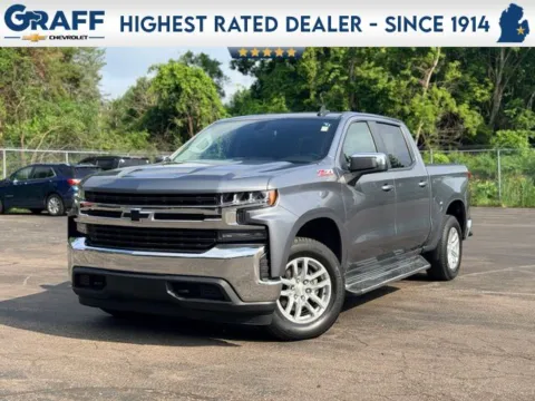 Gray 2019 Chevrolet Silverado 1500 LT for sale in Davison, MI