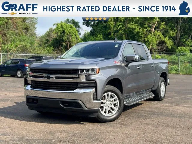 Gray 2019 Chevrolet Silverado 1500 LT for sale in Davison, MI