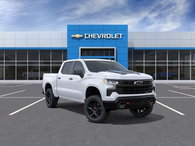 White 2026 Chevrolet Silverado 1500 LT Trail Boss for sale in Davison, MI