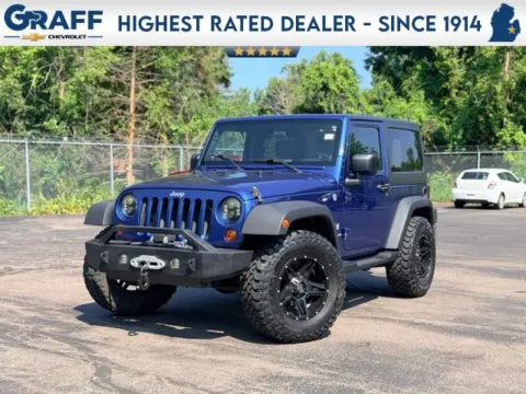 Blue 2009 Jeep Wrangler X for sale in Davison, MI