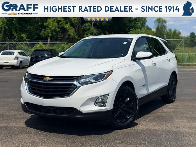 White 2020 Chevrolet Equinox LT for sale in Davison, MI