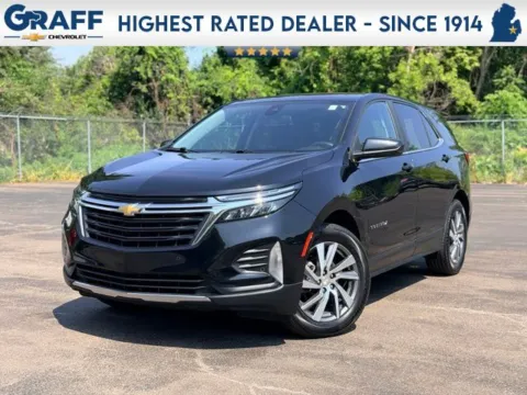 Black 2022 Chevrolet Equinox LT for sale in Davison, MI