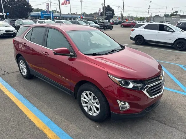 Red 2019 Chevrolet Equinox LT for sale in Davison, MI