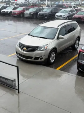 Silver 2014 Chevrolet Traverse LT for sale in Davison, MI