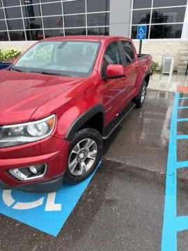 Red 2015 Chevrolet Colorado Z71 for sale in Davison, MI