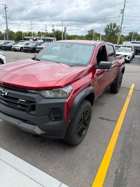 Red 2023 Chevrolet Colorado Trail Boss for sale in Davison, MI