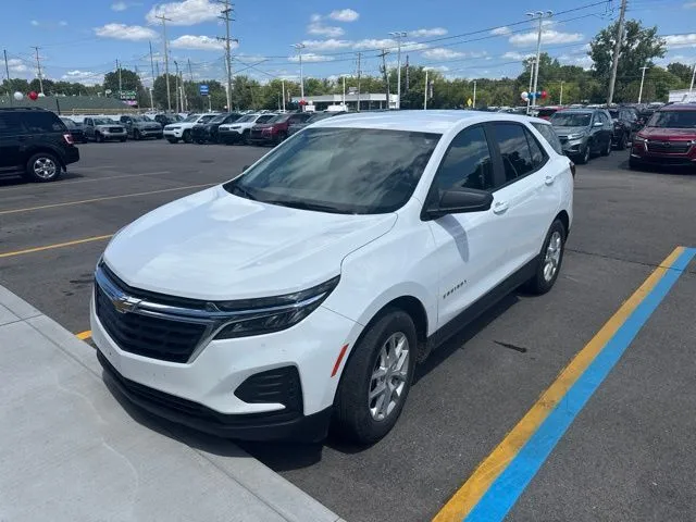 White 2024 Chevrolet Equinox LS for sale in Davison, MI
