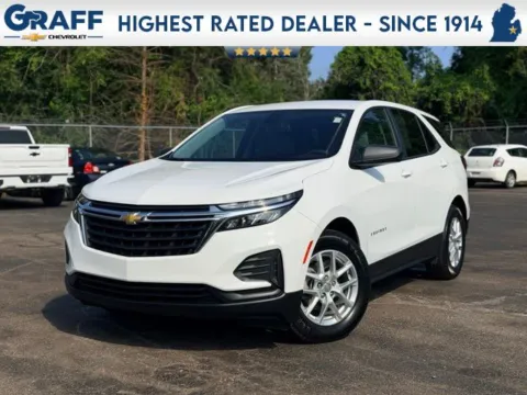 White 2024 Chevrolet Equinox LS for sale in Davison, MI