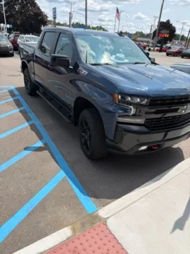 Blue 2022 Chevrolet Silverado 1500 LTD LT Trail Boss for sale in Davison, MI