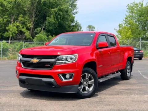 Red 2015 Chevrolet Colorado Z71 for sale in Davison, MI