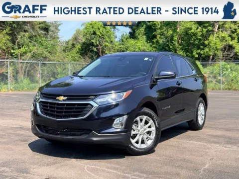 Blue 2020 Chevrolet Equinox LT for sale in Davison, MI