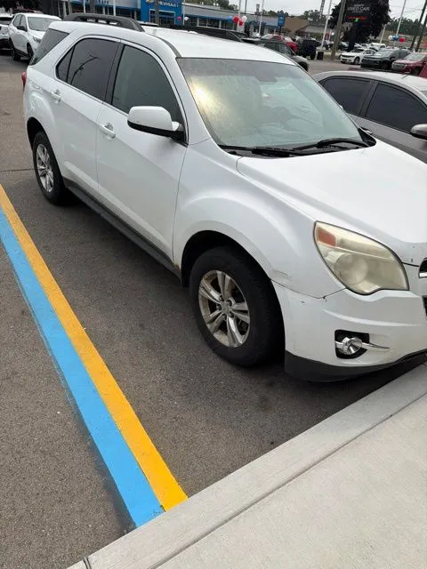 White 2013 Chevrolet Equinox LT for sale in Davison, MI
