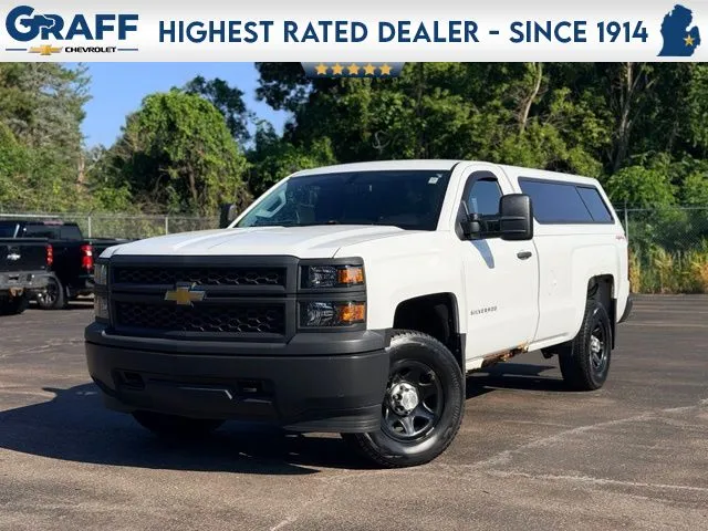 White 2014 Chevrolet Silverado 1500 Work Truck for sale in Davison, MI