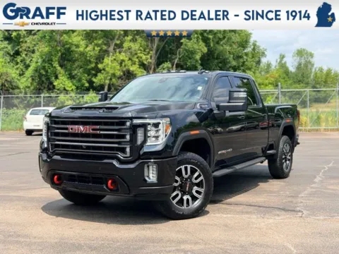 Black 2022 GMC Sierra 2500HD AT4 for sale in Davison, MI