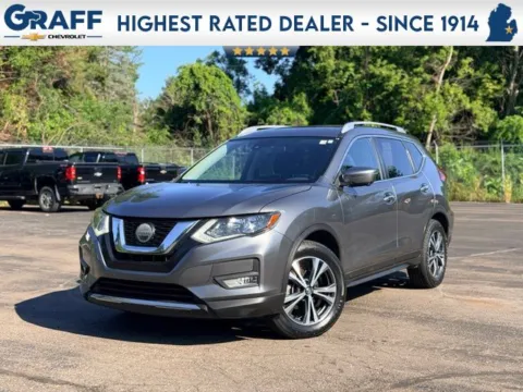 Gray 2019 Nissan Rogue SV for sale in Davison, MI