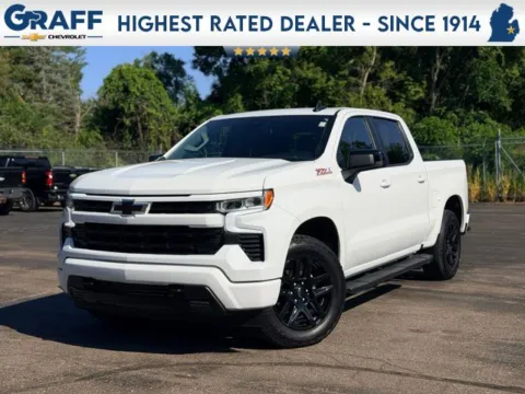 White 2025 Chevrolet Silverado 1500 RST for sale in Davison, MI