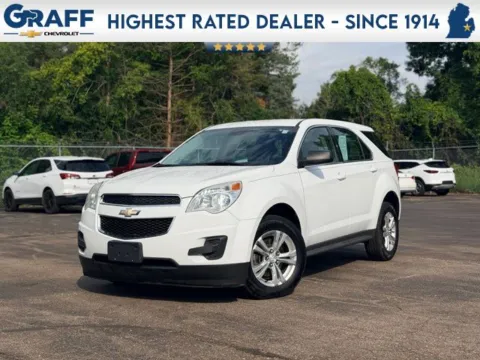 White 2015 Chevrolet Equinox LS for sale in Davison, MI