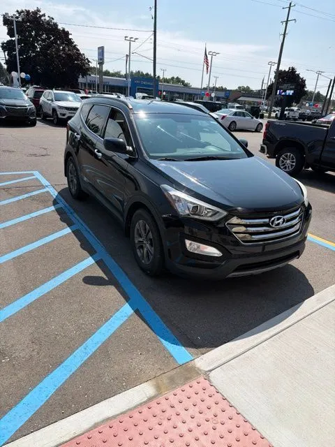 Black 2014 Hyundai Santa Fe Sport for sale in Davison, MI
